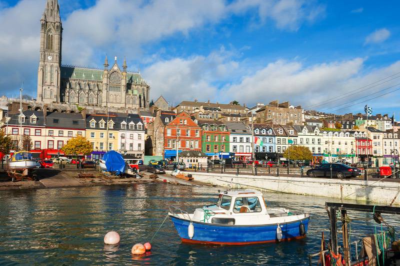 Hafenstadt Cobh in County Cork
